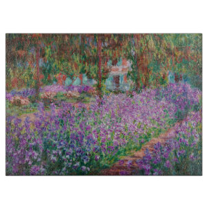Claude Monet - Der Kunstgarten von Giverny Schneidebrett