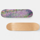 Claude Monet - Der Kunstgarten von Giverny Skateboard (Horizontal)