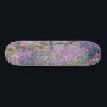 Claude Monet - Der Kunstgarten von Giverny Skateboard<br><div class="desc">The Artist's Garden at Giverny / Le Jardin de l'artiste a Giverny - Claude Monet,  1900</div>