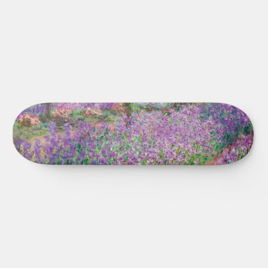 Claude Monet - Der Kunstgarten von Giverny Skateboard (Horizontal)