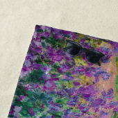 Claude Monet - Der Kunstgarten von Giverny Strandtuch (Beispiel)