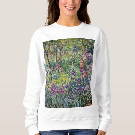 Claude Monet - Der Kunstgarten von Giverny Sweatshirt (Vorderseite)