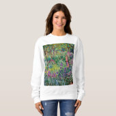 Claude Monet - Der Kunstgarten von Giverny Sweatshirt (Vorne ganz)