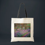 Claude Monet - Der Kunstgarten von Giverny Tragetasche<br><div class="desc">The Artist's Garden at Giverny / Le Jardin de l'artiste a Giverny - Claude Monet,  1900</div>