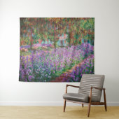 Claude Monet - Der Kunstgarten von Giverny Wandteppich (Beispiel (Horizontal))