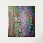 Claude Monet - Der Kunstgarten von Giverny Wandteppich (Vorderseite)