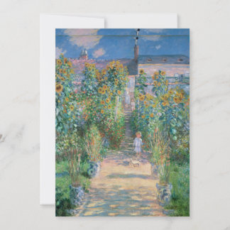 Claude Monet - Der Kunstgarten von Vétheuil Einladung