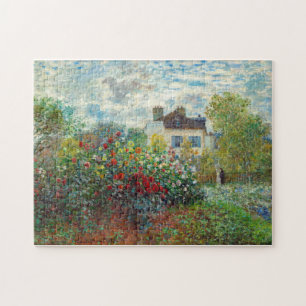 Claude Monet - Der Künstlergarten in Argenteuil Puzzle