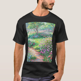 Claude Monet Der Künstlergarten In Giverny Aufkleb T-Shirt