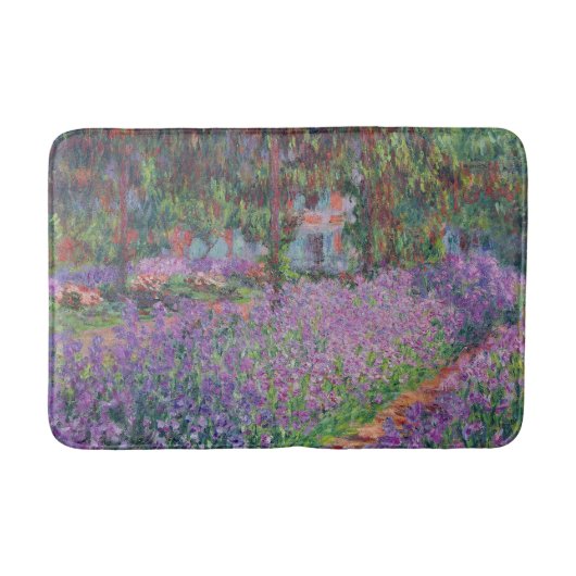 Claude Monet | Der Künstlergarten in Giverny Badematte (Vorderseite)
