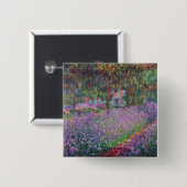 Claude Monet| Der Künstlergarten in Giverny Button (Vorne & Hinten)