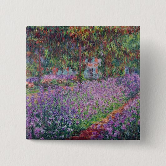 Claude Monet| Der Künstlergarten in Giverny Button (Vorderseite)