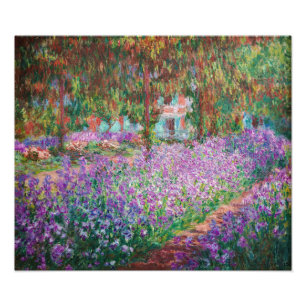 Claude Monet - Der Künstlergarten in Giverny Fotodruck
