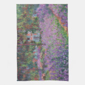 Claude Monet | Der Künstlergarten in Giverny Geschirrtuch (Vertikal)