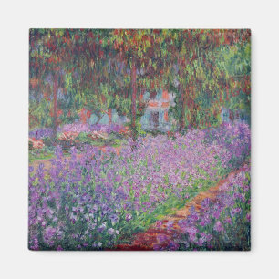 Claude Monet Der Künstlergarten in Giverny Magnet