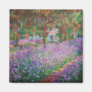 Claude Monet - Der Künstlergarten in Giverny Magnet