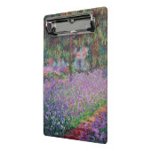 Claude Monet| Der Künstlergarten in Giverny Mini Klemmbrett (Gewinkelt2)