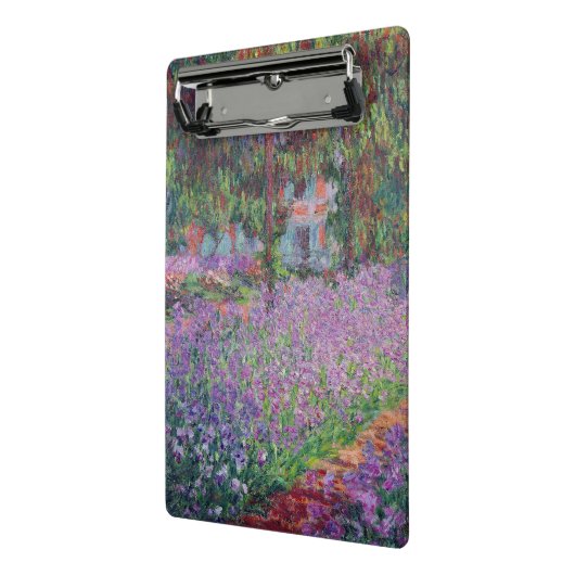 Claude Monet| Der Künstlergarten in Giverny Mini Klemmbrett (Gewinkelt2)