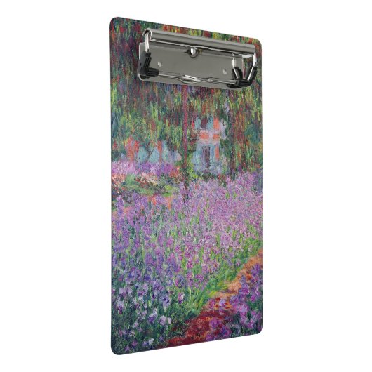 Claude Monet| Der Künstlergarten in Giverny Mini Klemmbrett (Schrägansicht)