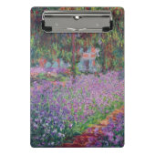 Claude Monet| Der Künstlergarten in Giverny Mini Klemmbrett (Vorderseite)