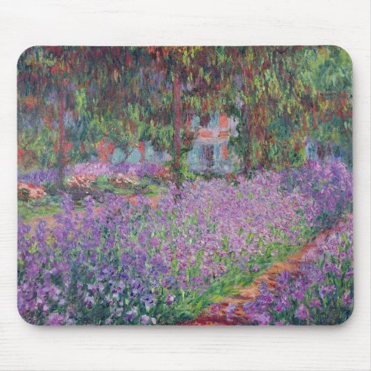 Claude Monet| Der Künstlergarten in Giverny Mousepad (Vorne)