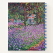 Claude Monet | Der Künstlergarten in Giverny Notizblock (Rückseite)