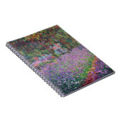 Claude Monet | Der Künstlergarten in Giverny Notizblock (Rechte Seite)
