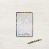 Claude Monet | Der Künstlergarten in Giverny Post-it Klebezettel (Auf Schreibtisch)