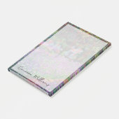 Claude Monet | Der Künstlergarten in Giverny Post-it Klebezettel (angewinkelt)