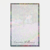 Claude Monet | Der Künstlergarten in Giverny Post-it Klebezettel (Vorderseite)