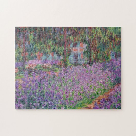 Claude Monet| Der Künstlergarten in Giverny Puzzle (Horizontal)
