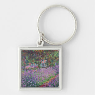 Claude Monet  Der Künstlergarten in Giverny Schlüsselanhänger