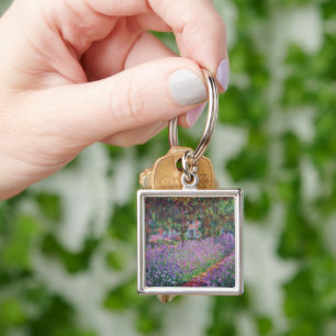 Claude Monet Der Künstlergarten in Giverny Schlüsselanhänger