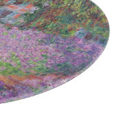 Claude Monet | Der Künstlergarten in Giverny Schneidebrett (Ecke)