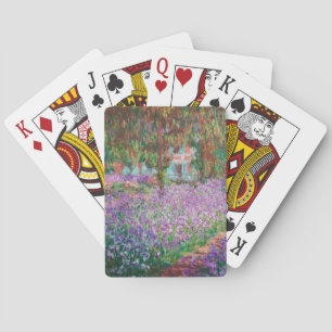 Claude Monet - Der Künstlergarten in Giverny Spielkarten