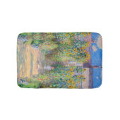 Claude Monet - Der Künstlergarten in Vetheuil Badematte (Vorderseite)