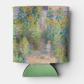 Claude Monet - Der Künstlergarten in Vetheuil Dosenkühler (Vorderseite)