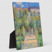 Claude Monet - Der Künstlergarten in Vetheuil Fotoplatte (Seite)