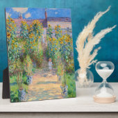 Claude Monet - Der Künstlergarten in Vetheuil Fotoplatte (Seite)