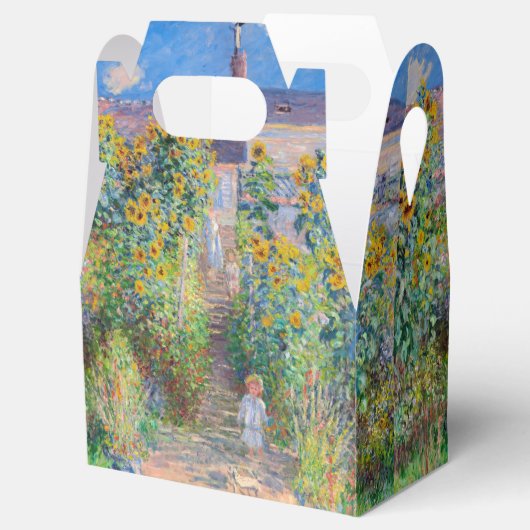 Claude Monet - Der Künstlergarten in Vetheuil Geschenkschachtel (Geöffnet)