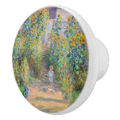 Claude Monet - Der Künstlergarten in Vetheuil Keramikknauf (Rechts)