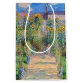 Claude Monet - Der Künstlergarten in Vetheuil Mittlere Geschenktüte (Vorderseite)