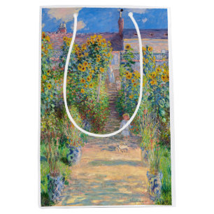Claude Monet - Der Künstlergarten in Vetheuil Mittlere Geschenktüte