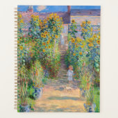 Claude Monet - Der Künstlergarten in Vetheuil Planer (Vorderseite)