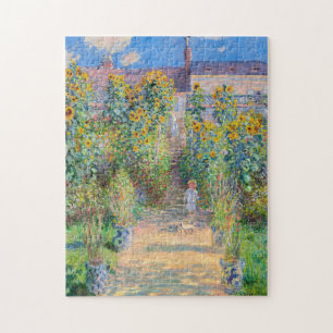 Claude Monet - Der Künstlergarten in Vetheuil Puzzle
