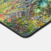 Claude Monet - Der Künstlergarten in Vetheuil Schreibtischunterlage (Ecke)