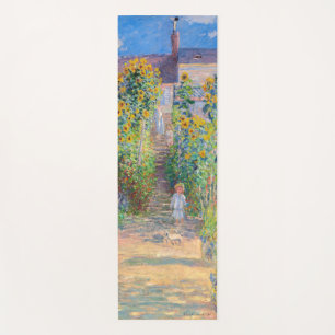Claude Monet - Der Künstlergarten in Vetheuil Yogamatte
