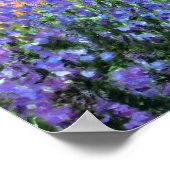 Claude Monet Der Künstlergarten von Giverny Poster (Ecke)