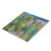 Claude Monet, Der Künstlergarten von Vétheui 1881 Fliese (Seite)