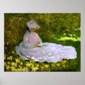 Claude Monet: Der Leser Poster (Vorne)